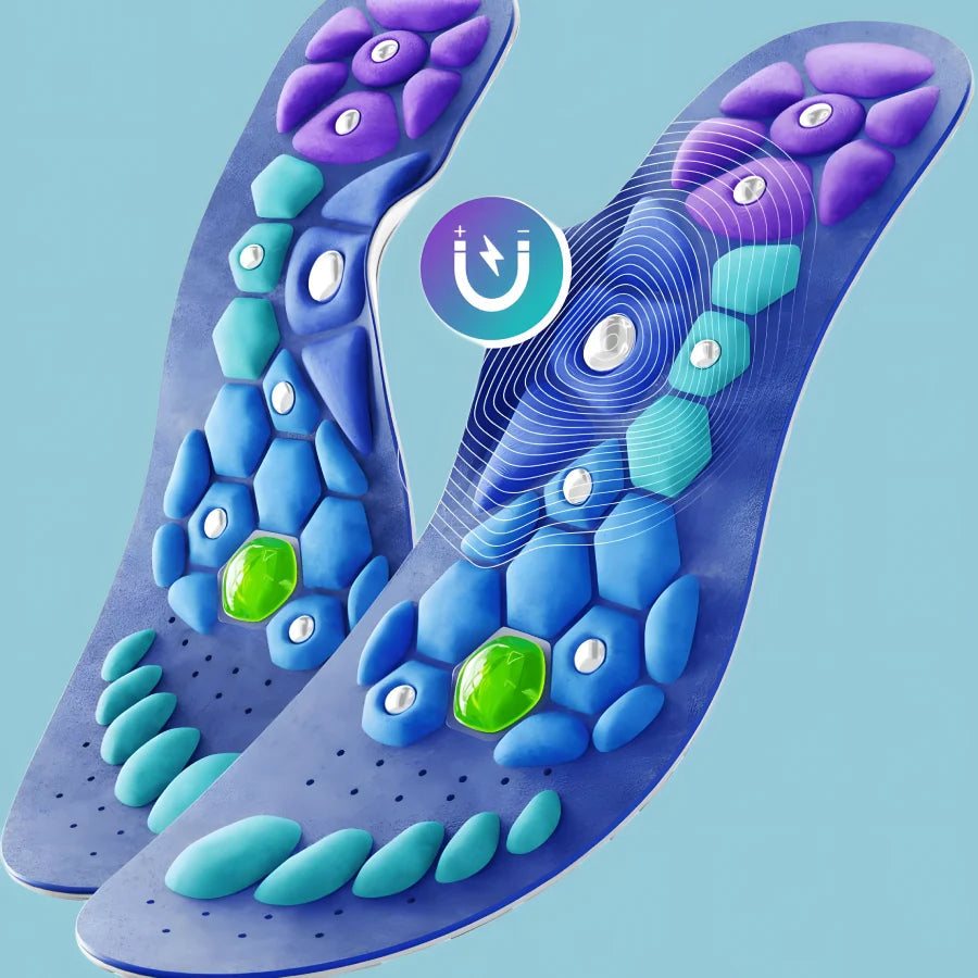 Plantillas de Magnetoterapia y Acupresión