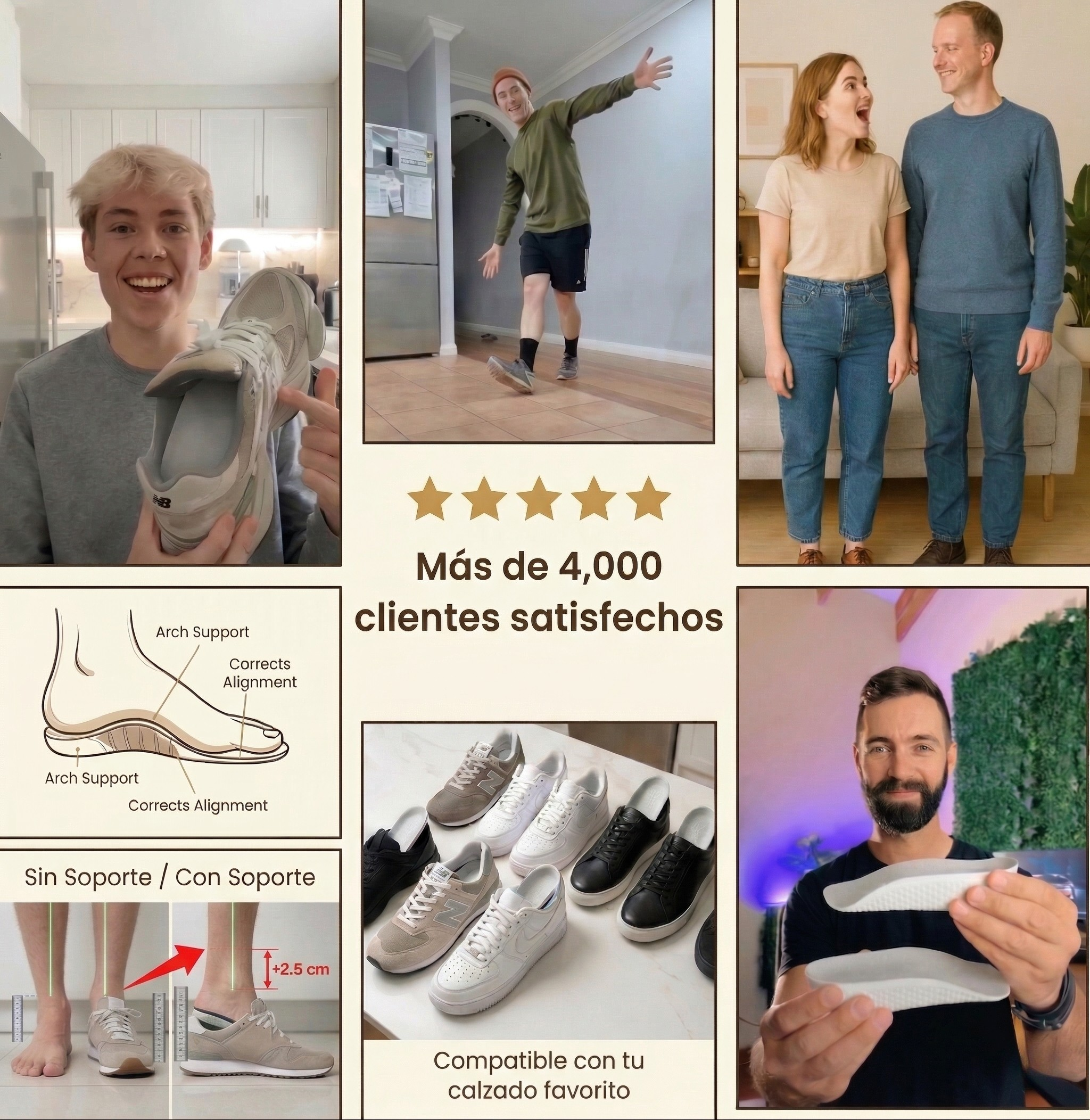 Plantilla Invisible Elevate Max