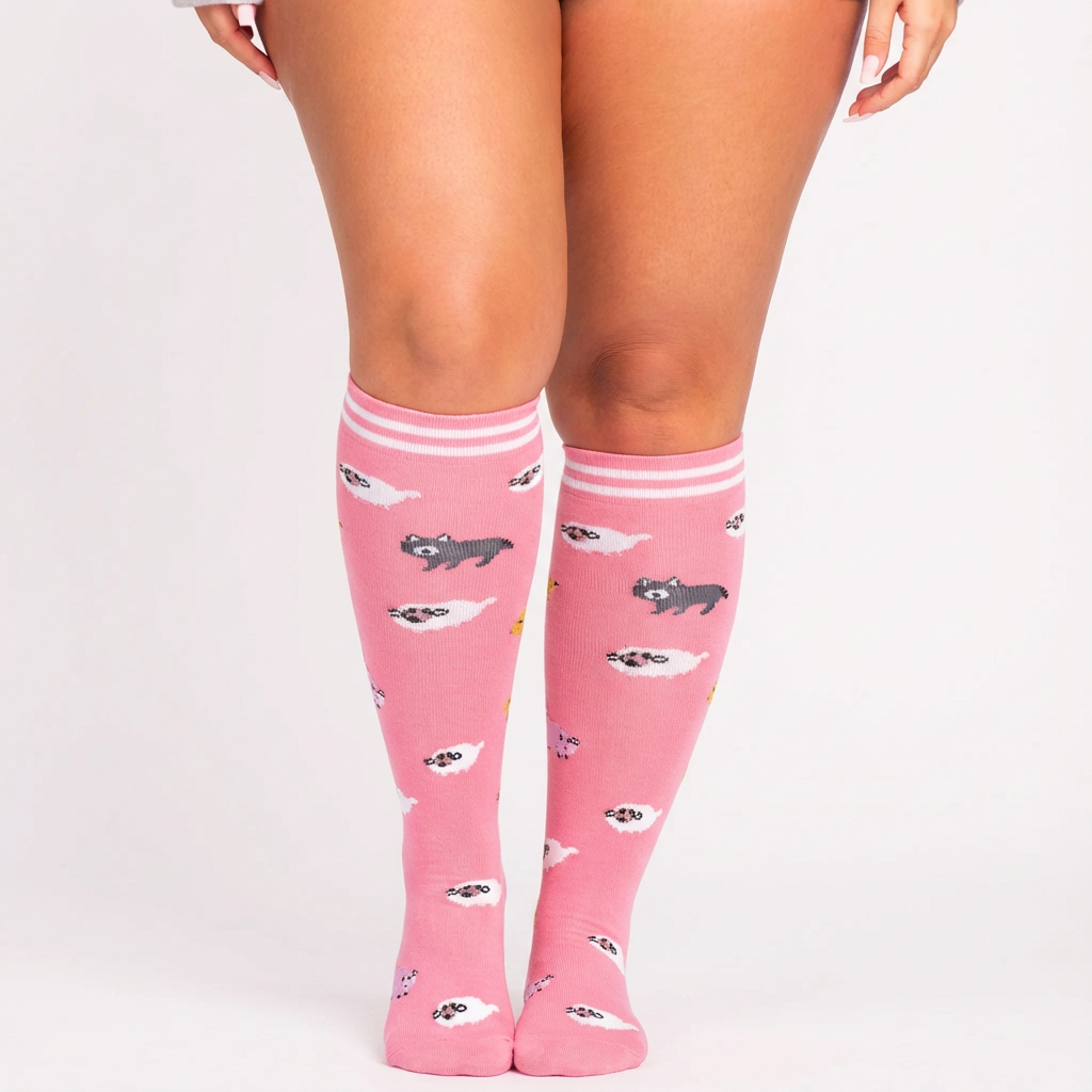 Calcetas Essenza de Compresión - Pijama Edition