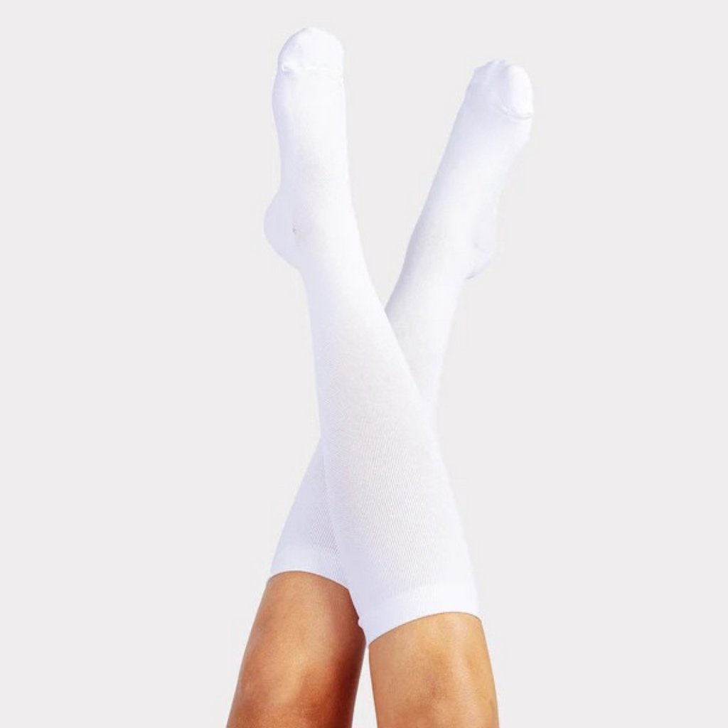 Essenza FlexRelief – Calcetas de Compresión (Pure White)