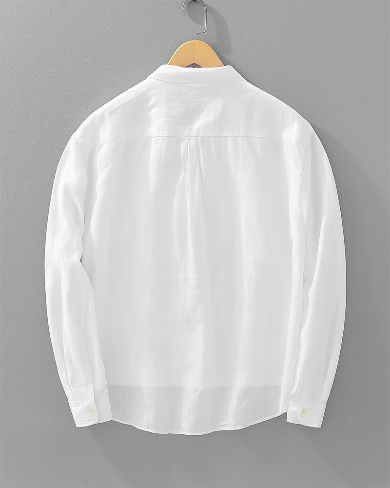 CAMISA DE MEDIA BOTONADURA: Elegancia Fluida y Sobria