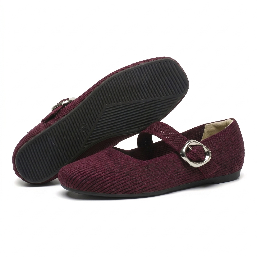 Essenza Oxford Rojo Granate– 40% más amplias y cómodas