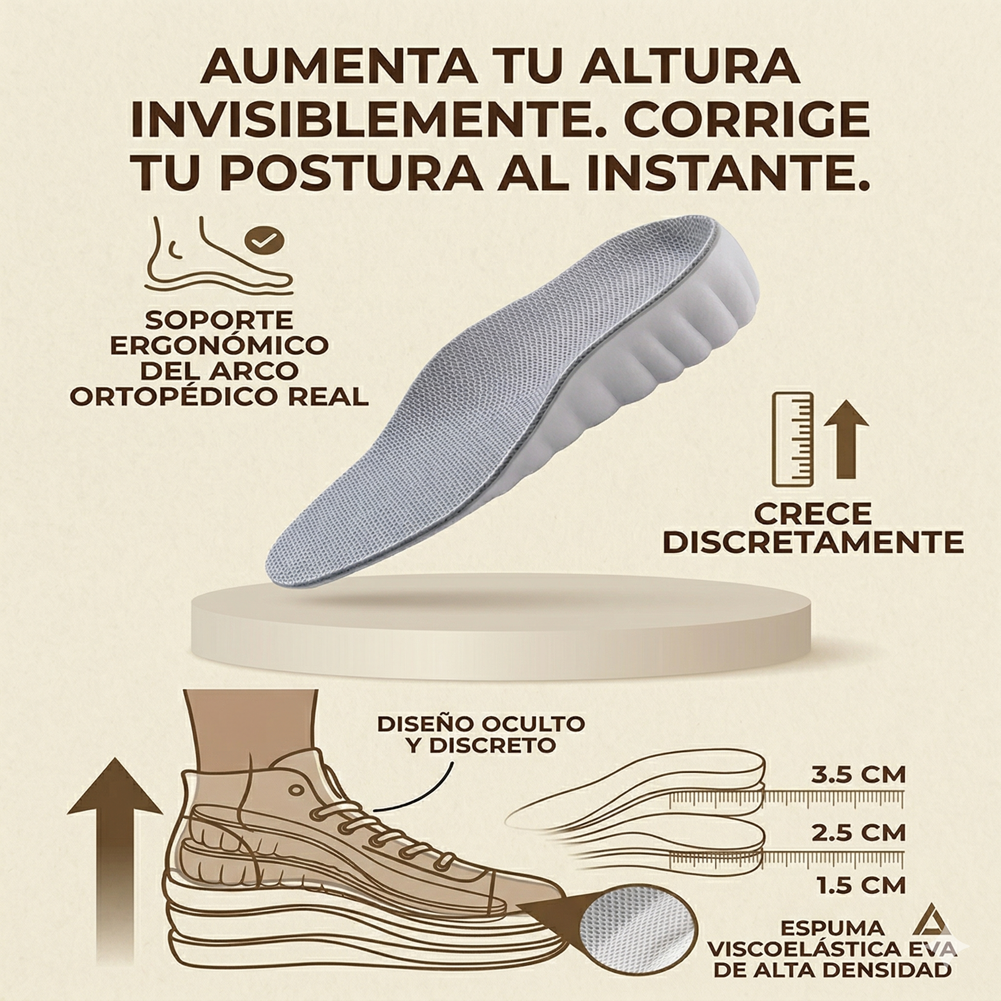 Plantilla Invisible Elevate Max