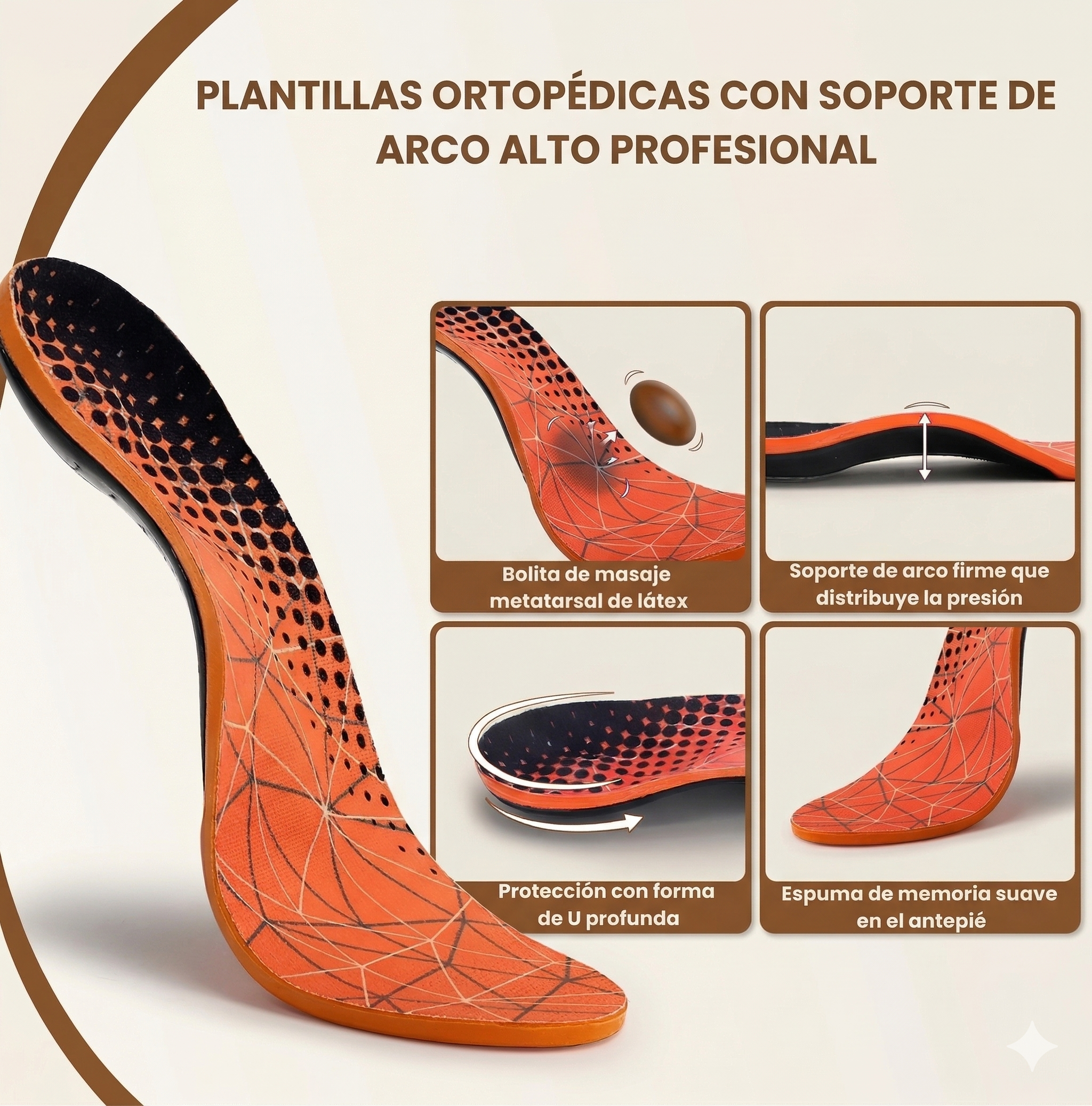 Adiós al pie plano y a la fascitis plantar: Essenza Soporte Avanzado