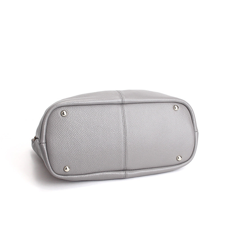 Elena™ | Classic Tote Bag – Bolso de Piel Auténtica