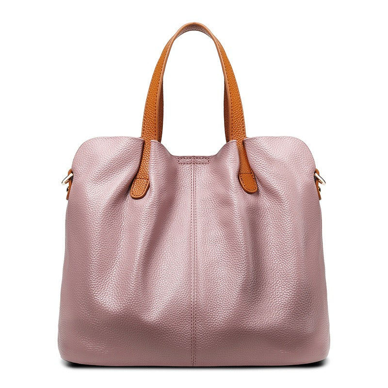 Elena™ | Classic Tote Bag – Bolso de Piel Auténtica