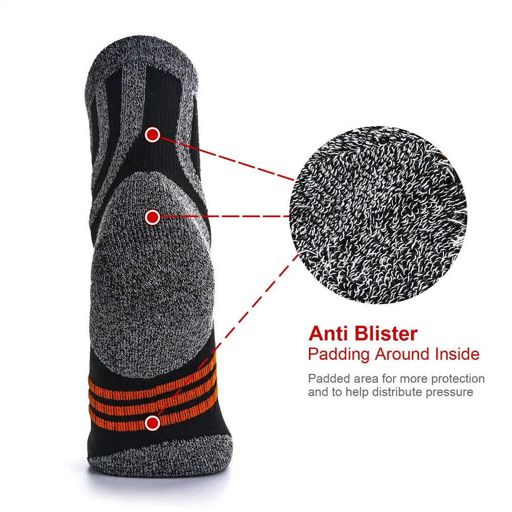 Calcetines Anti-Ampollas Acolchados para Running y Senderismo