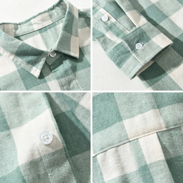LA CAMISA DE ALGODÓN CEPILLADO: Suavidad y Calidez Refinada