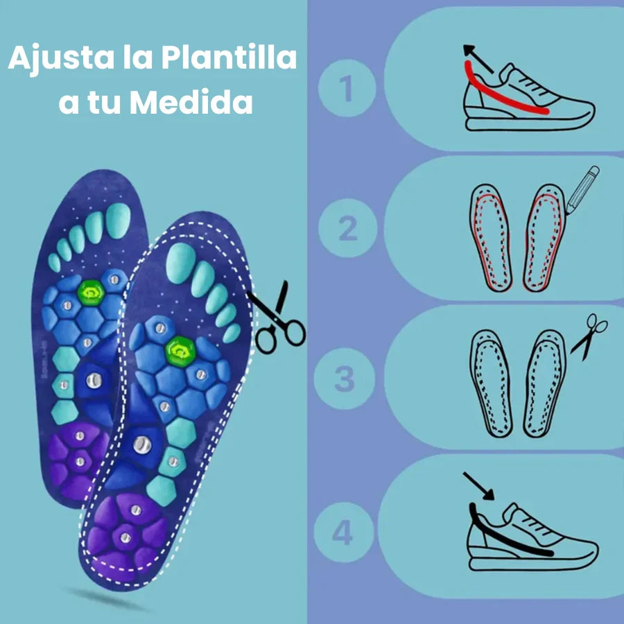 Plantillas de Magnetoterapia y Acupresión