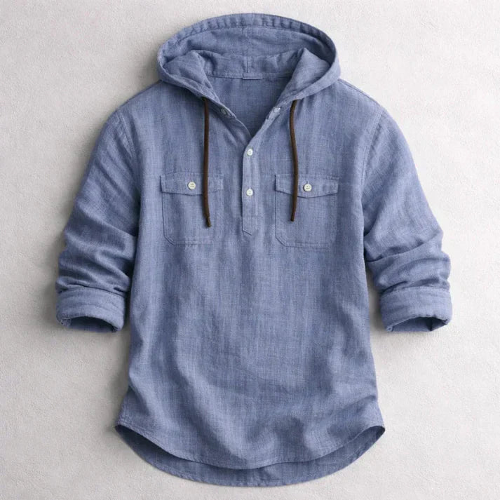 CAMISA CON CAPUCHA: Originalidad, Algodón y Lino