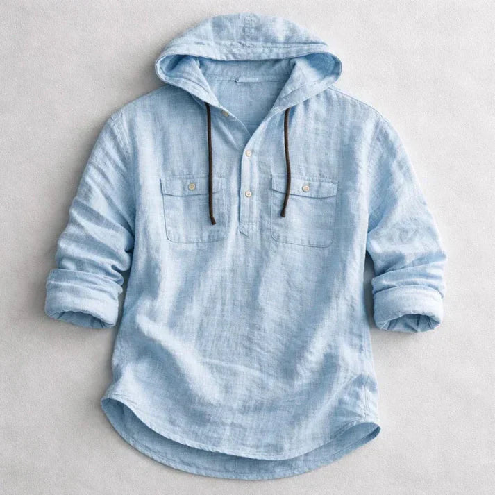 CAMISA CON CAPUCHA: Originalidad, Algodón y Lino