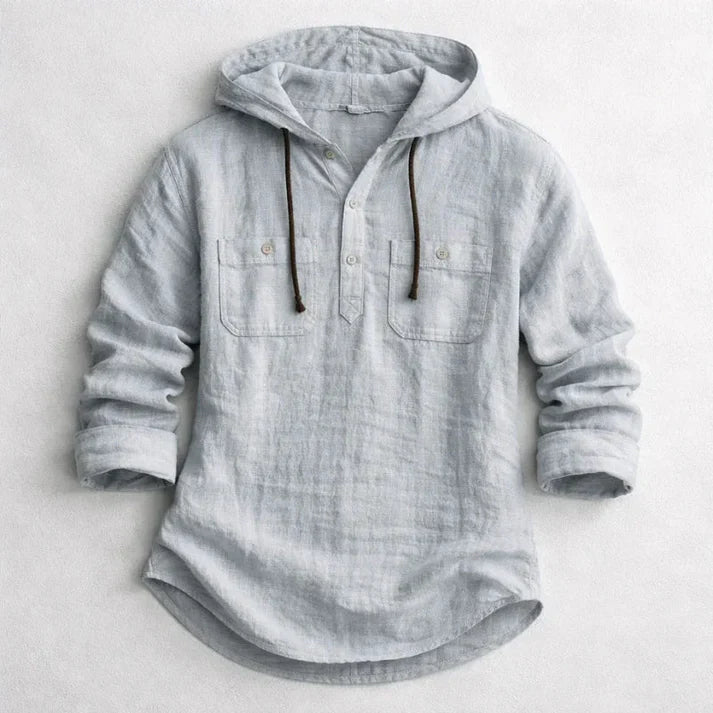 CAMISA CON CAPUCHA: Originalidad, Algodón y Lino