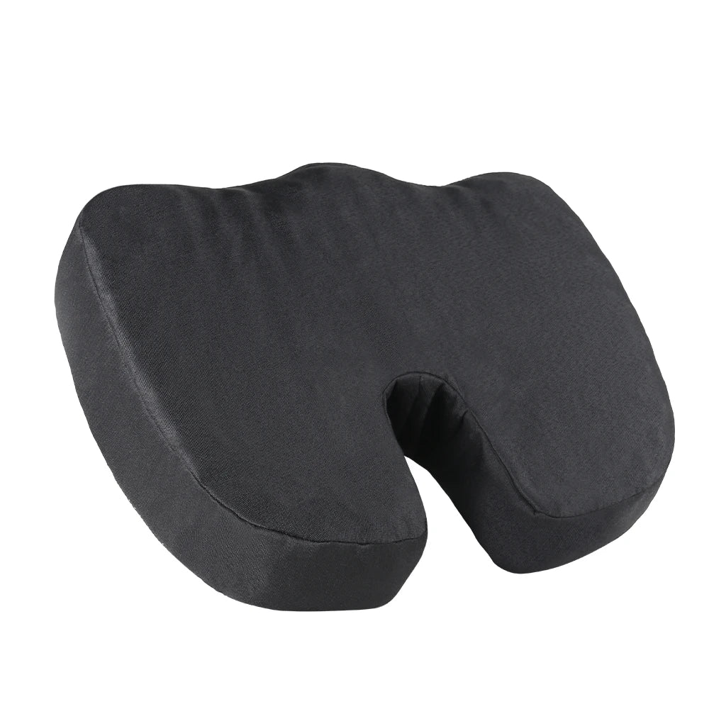 Cojín Ortopédico en Forma de U para Alivio de Coxis, Ciática y Hemorroides - Silla de Oficina, Coche y Postparto