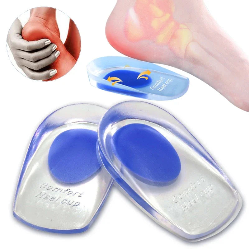 Taloneras de Gel en U para Fascitis Plantar