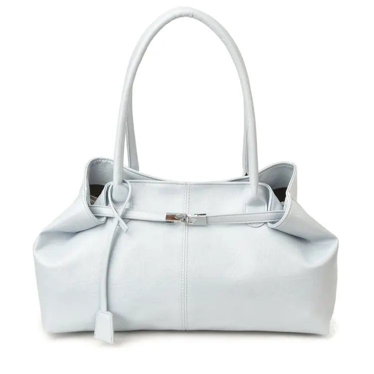 "Aura Retro" – Tote de Piel Vegana Texturizada