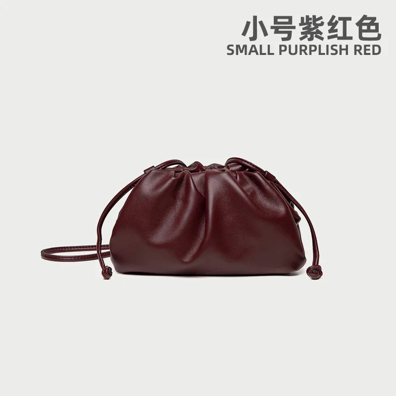 Bolso "Cloud Pouch" Premium – Bandolera Multifuncional con Diseño Plisado