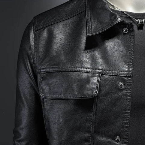 Chaqueta Essenza Cuero — Elegancia con actitud