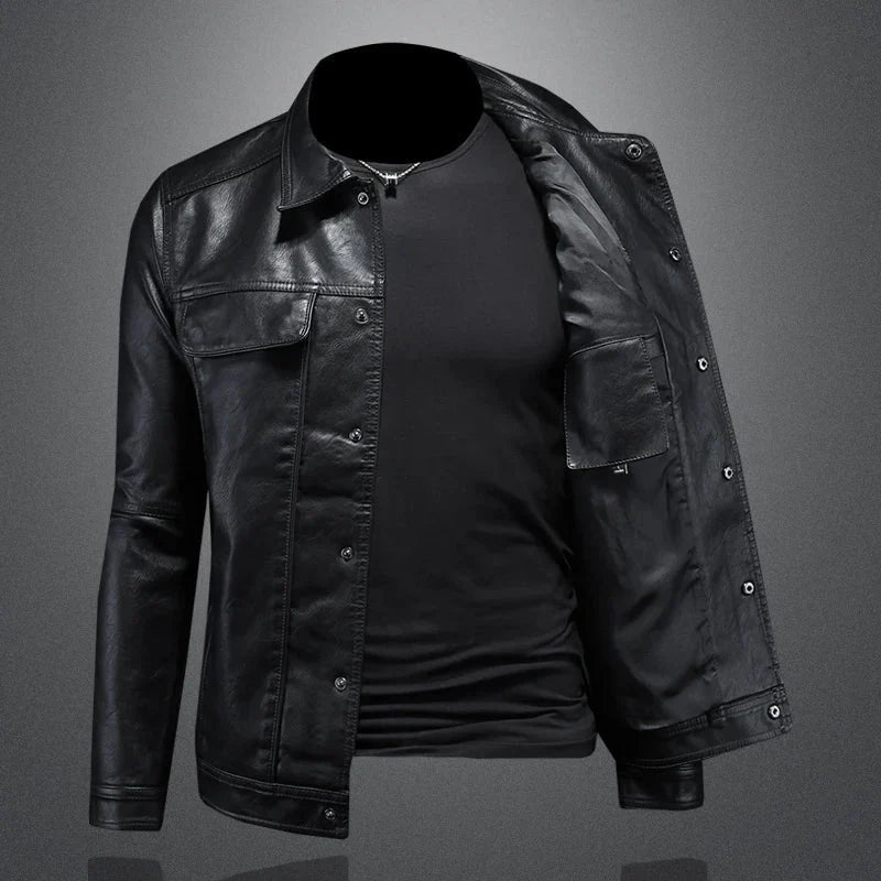 Chaqueta Essenza Cuero — Elegancia con actitud