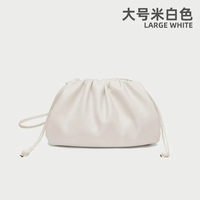 Bolso "Cloud Pouch" Premium – Bandolera Multifuncional con Diseño Plisado