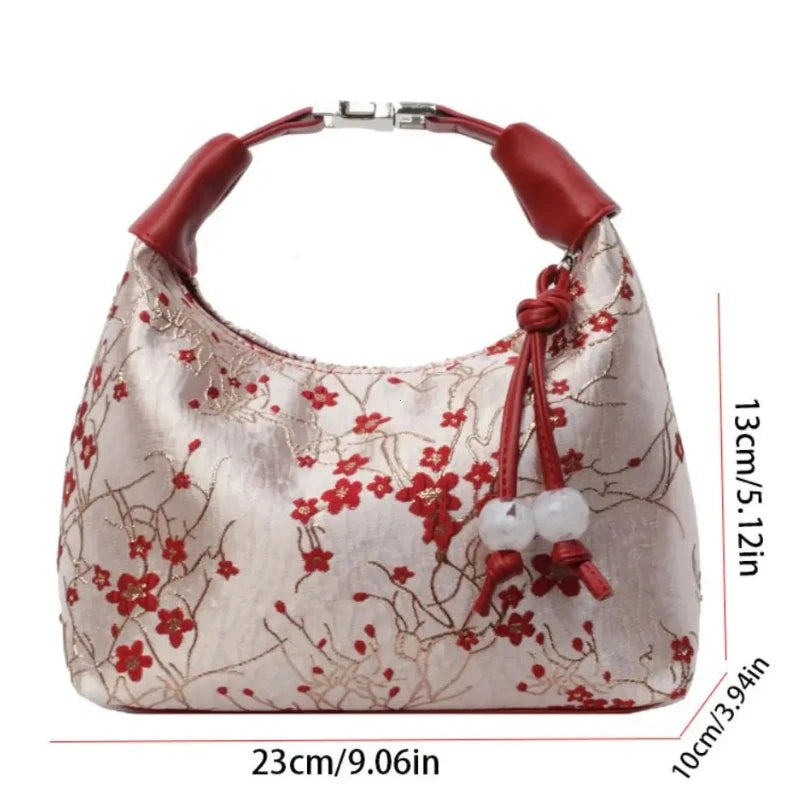 Bolso Canvas "Flora" – Bordado de Alta Densidad