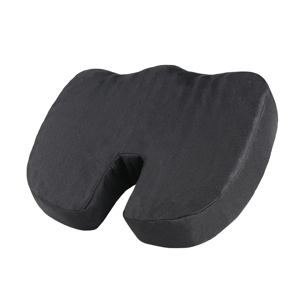 Cojín Ortopédico en Forma de U para Alivio de Coxis, Ciática y Hemorroides - Silla de Oficina, Coche y Postparto
