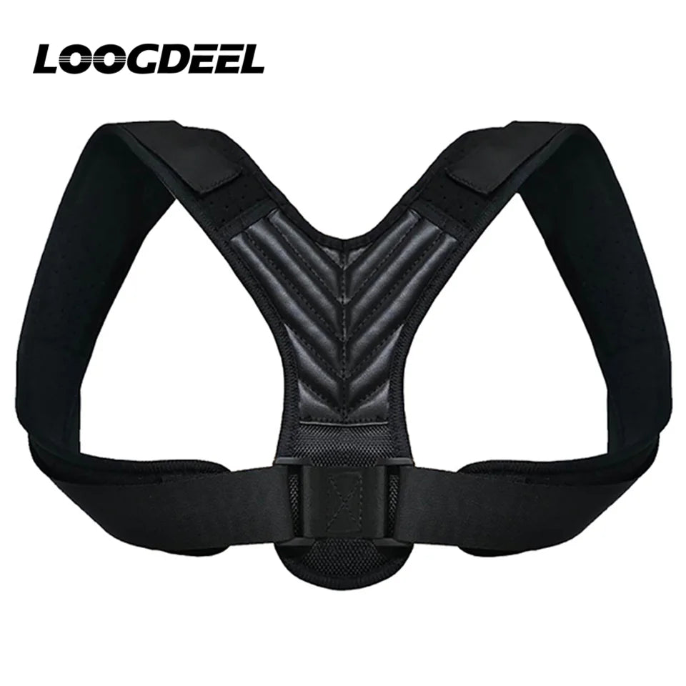 Cinturón de Soporte Lumbar Ajustable para Dolor de Espalda Baja - Corrector de Postura, Hombres y Mujeres