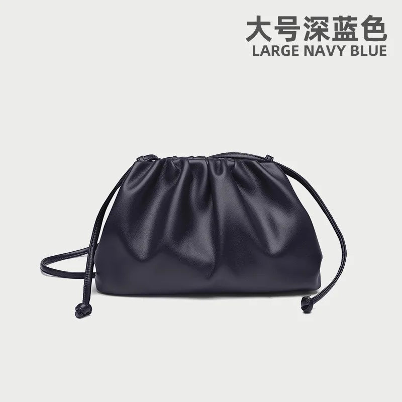 Bolso "Cloud Pouch" Premium – Bandolera Multifuncional con Diseño Plisado