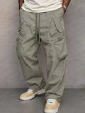 Pantalón Cargo de Pierna Recta