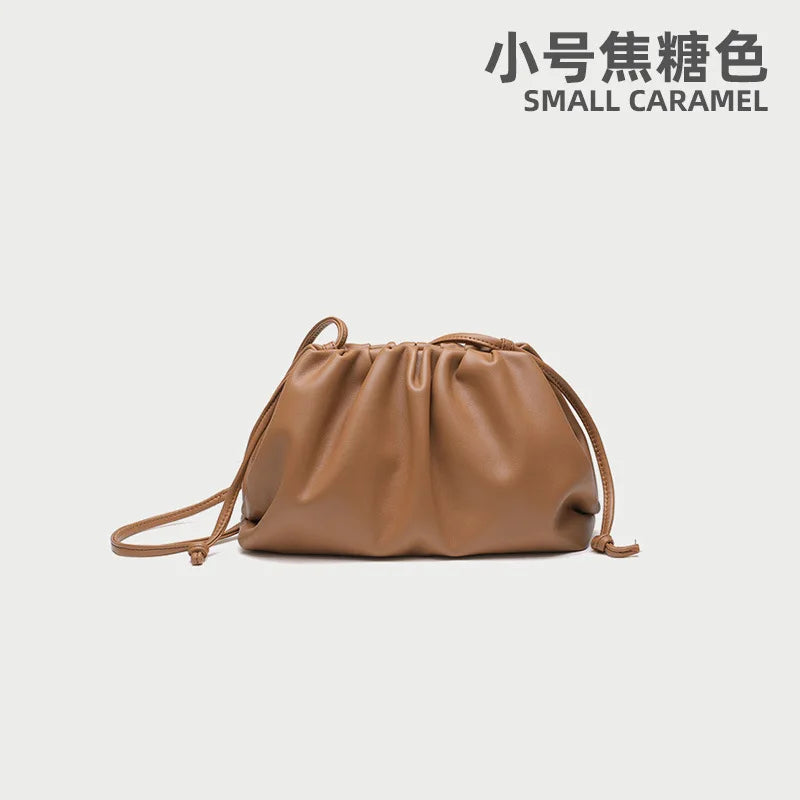 Bolso "Cloud Pouch" Premium – Bandolera Multifuncional con Diseño Plisado