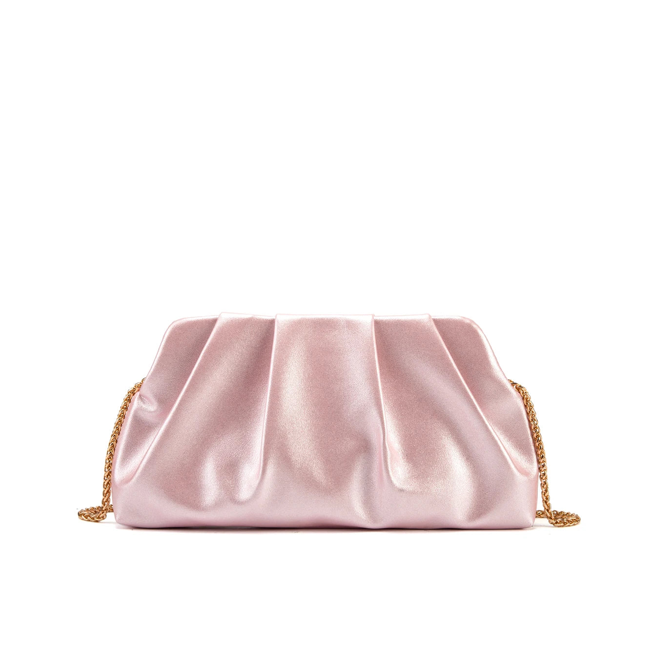 Gala Shine: Clutch Envolvente con Cadena