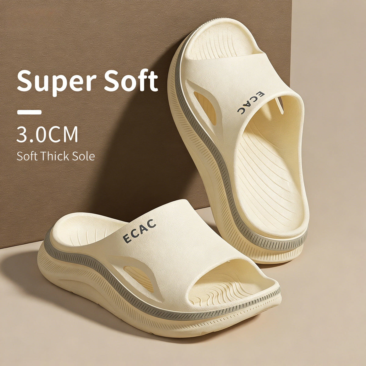 Sandalias Essenza Cloud Antideslizantes, Pantuflas de Plataforma de Verano Unisex, para Playa y Casa