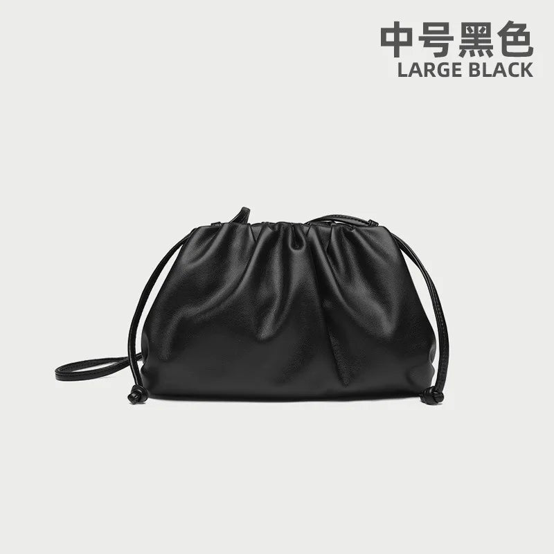 Bolso "Cloud Pouch" Premium – Bandolera Multifuncional con Diseño Plisado