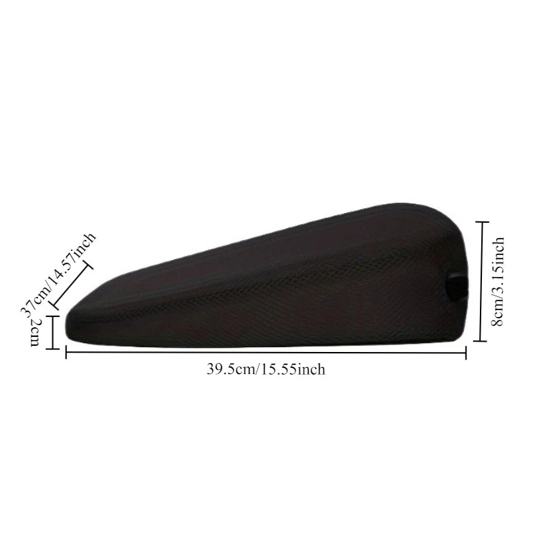 Cojín Grueso y Transpirable para Silla de Oficina y Coche, Acolchado de 8 cm, Ideal como Regalo — Essenza