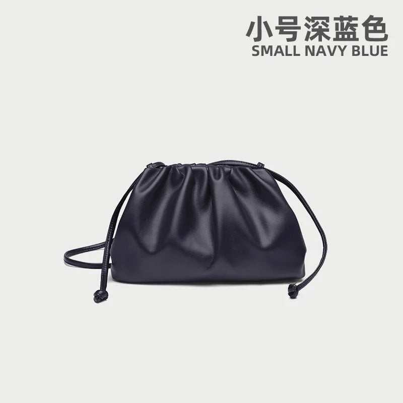 Bolso "Cloud Pouch" Premium – Bandolera Multifuncional con Diseño Plisado