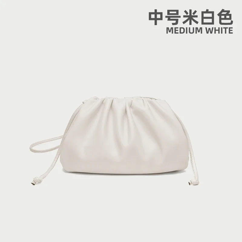 Bolso "Cloud Pouch" Premium – Bandolera Multifuncional con Diseño Plisado