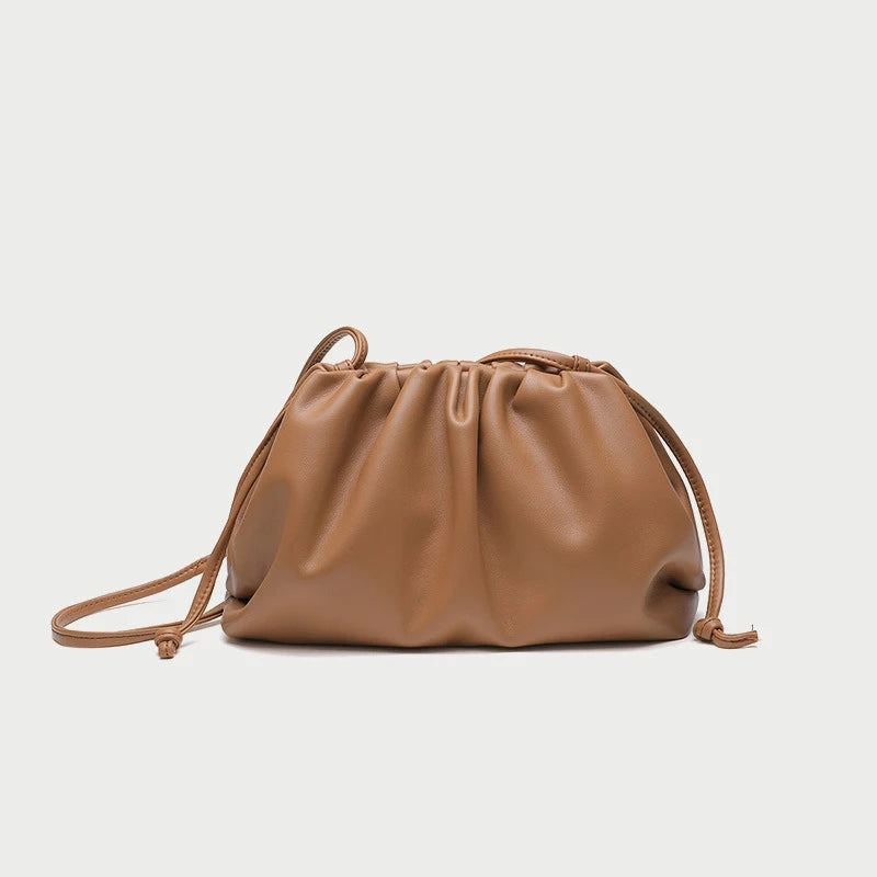 Bolso "Cloud Pouch" Premium – Bandolera Multifuncional con Diseño Plisado