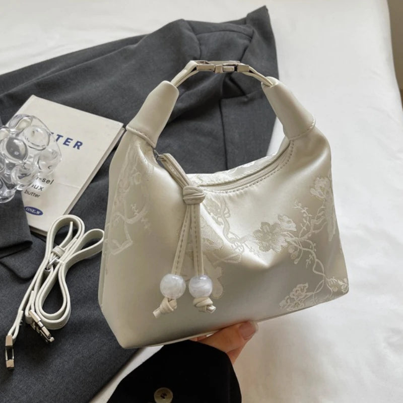 Bolso Canvas "Flora" – Bordado de Alta Densidad