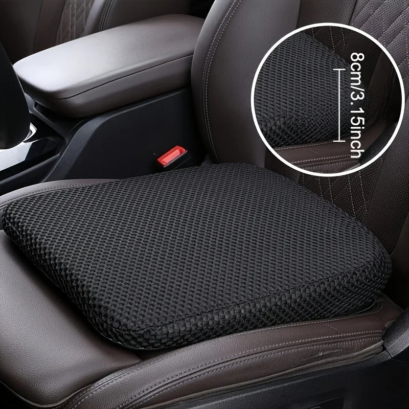Cojín Grueso y Transpirable para Silla de Oficina y Coche, Acolchado de 8 cm, Ideal como Regalo — Essenza