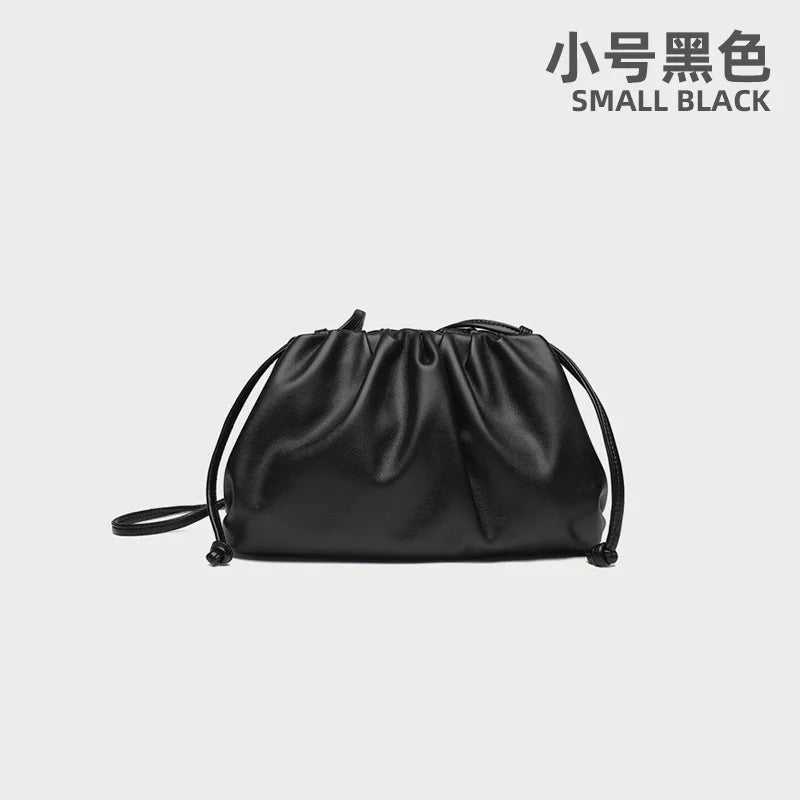 Bolso "Cloud Pouch" Premium – Bandolera Multifuncional con Diseño Plisado