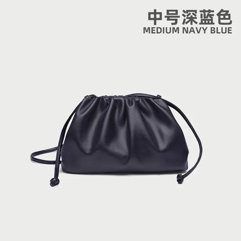 Bolso "Cloud Pouch" Premium – Bandolera Multifuncional con Diseño Plisado