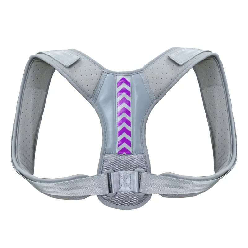 Cinturón Corrector de Postura Ajustable para Espalda y Hombros - Soporte para Clavícula y Columna, Oficina y Deporte