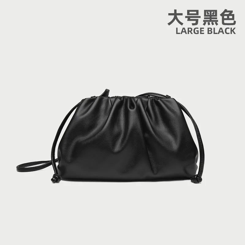 Bolso "Cloud Pouch" Premium – Bandolera Multifuncional con Diseño Plisado