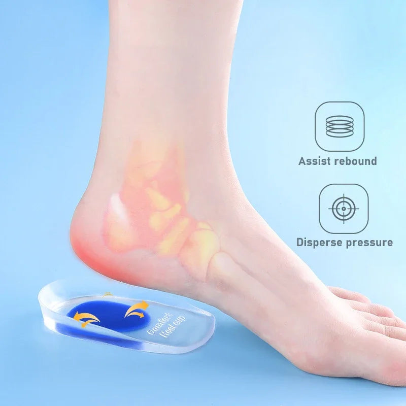 Taloneras de Gel en U para Fascitis Plantar