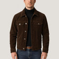 Chaqueta Demin Acanalado