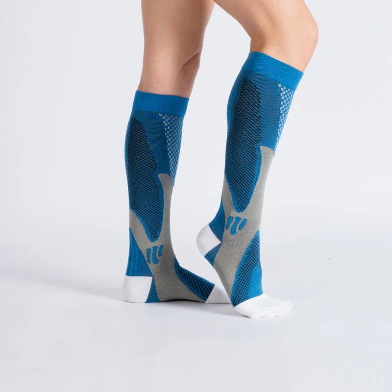 Essenza FlexRelief – Calcetas de Compresión (Royal Blue)