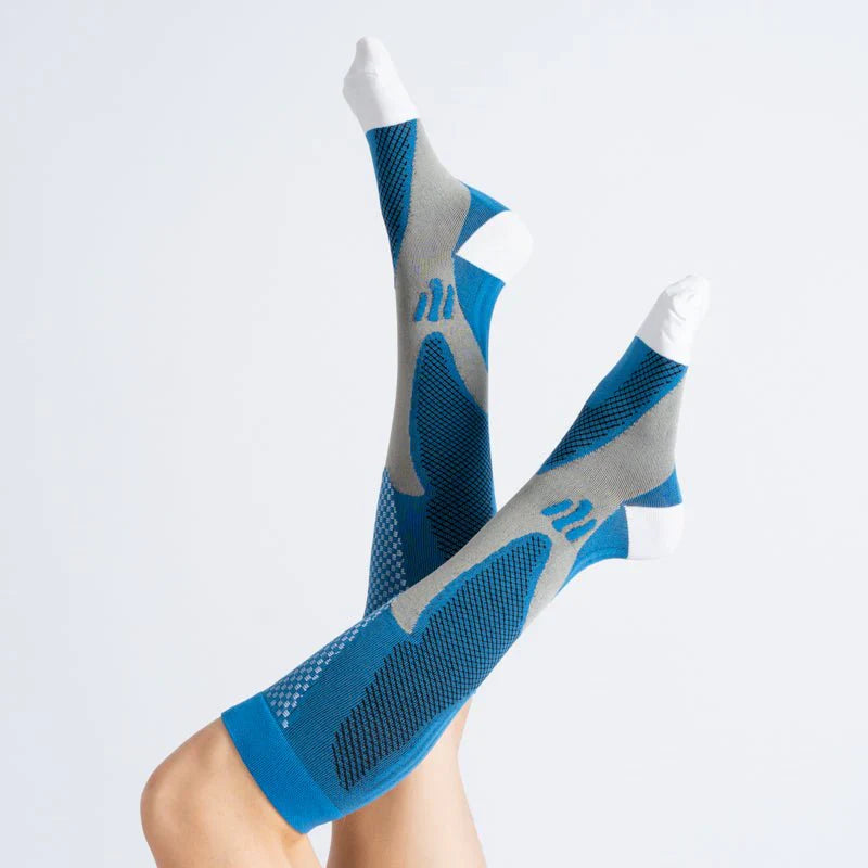 Essenza FlexRelief – Calcetas de Compresión (Royal Blue)