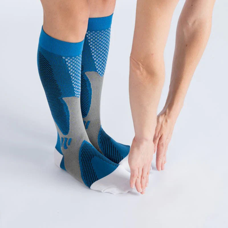 Essenza FlexRelief – Calcetas de Compresión (Royal Blue)