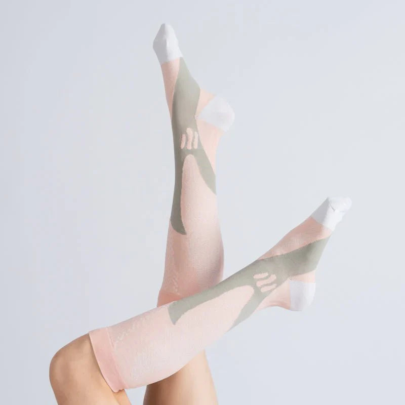 Essenza FlexRelief™ – Calcetas de Compresión (Royal Pink)