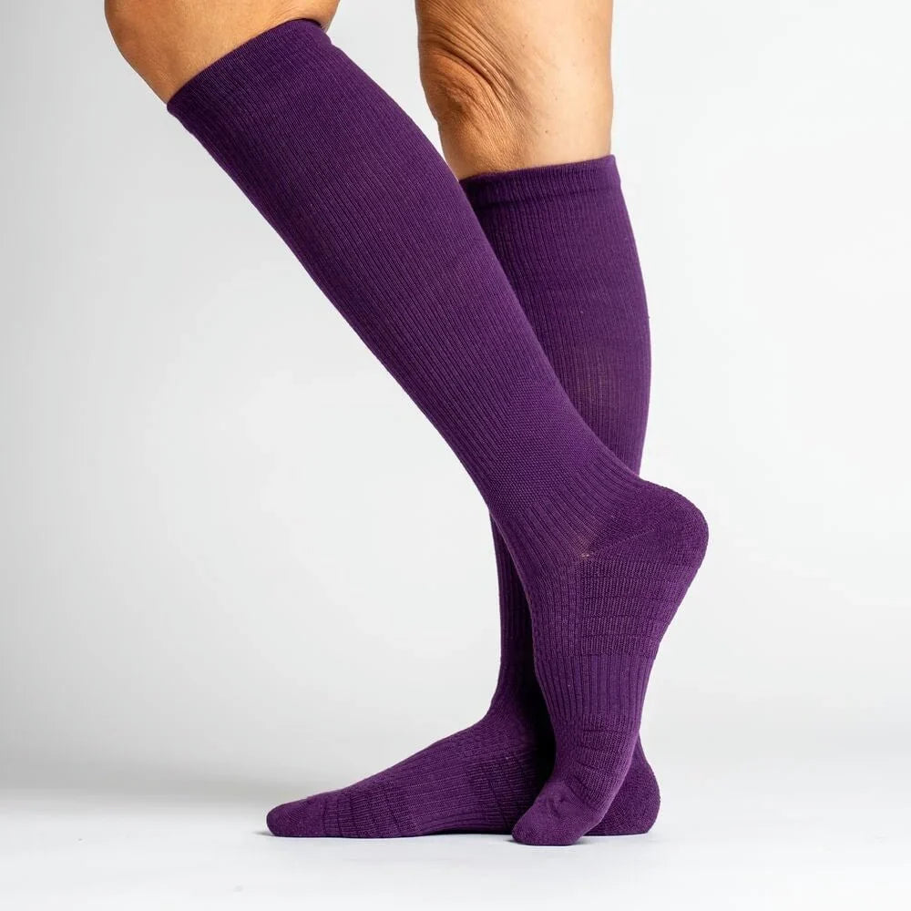 Essenza FlexRelief™ – Calcetas de Compresión (Royal Purple)