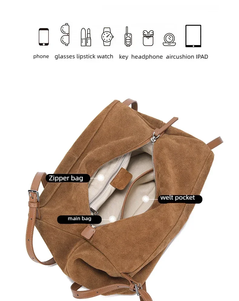 "Veau Noble" – Bolso de Piel de Vacuno Genuina